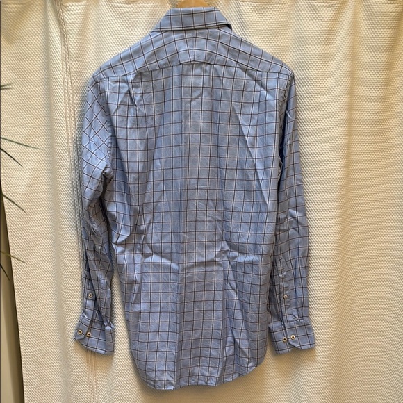 Peter Millar Blue Casual Button Down Shirt medium - Picture 8 of 8